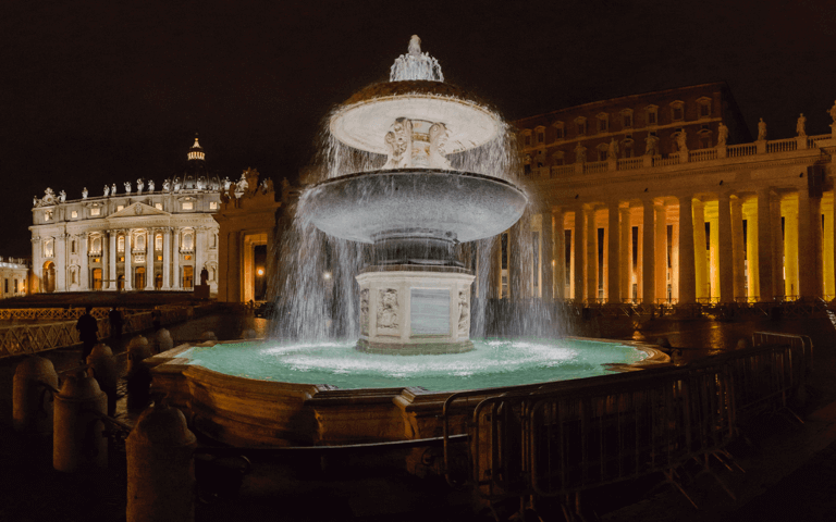 St. Peter’s Basilica lighting by Acea