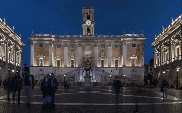Read how Acea gives lights to the Capitoline Hill