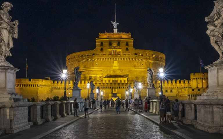 Discover the commitment of Acea for the lights of Castel Sant'Angelo