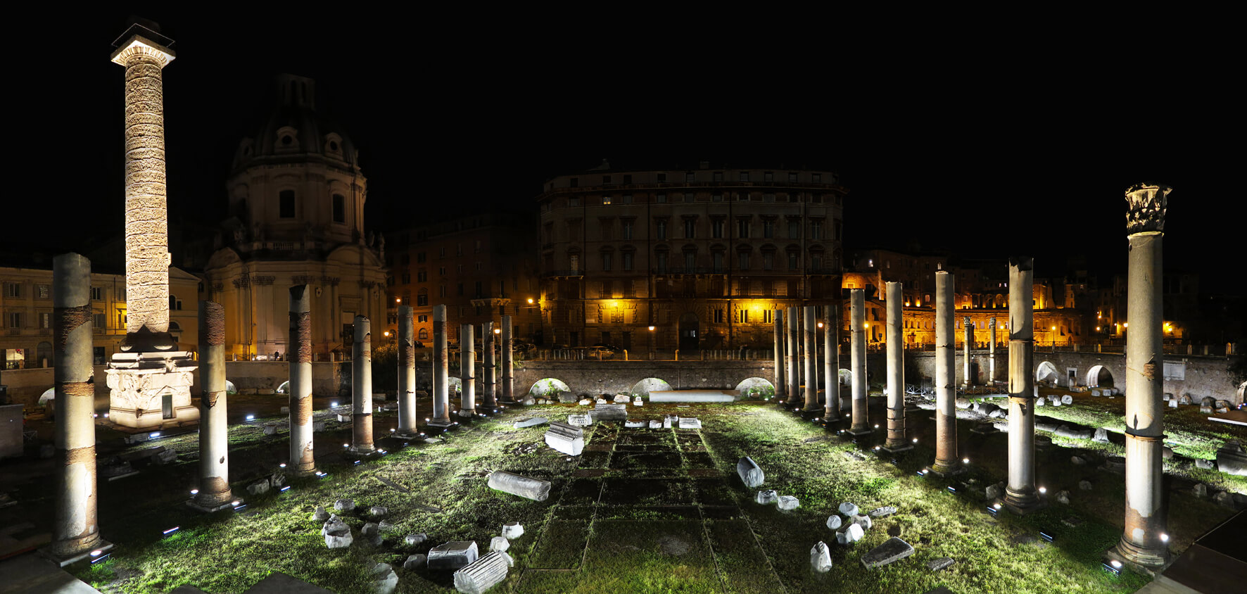 Lighting of the Roman Forum and Imperial Fora