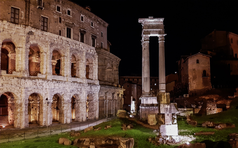 Acea’s role in lighting up Rome’s Theater of Marcellus