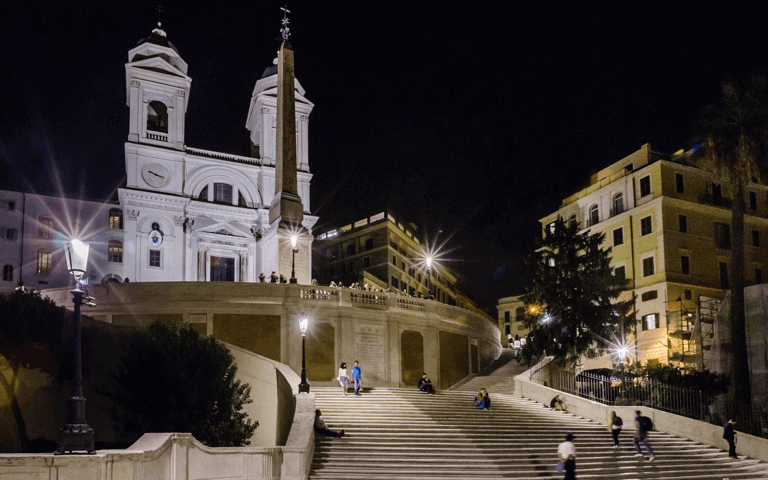 Acea’s role in lighting up the steps at Trinità dei Monti in Rome