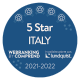 Logo che classifica Acea SpA a livello silver nella Lunquist Trust 2023
