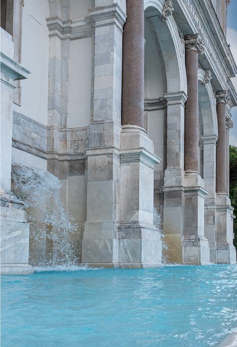 Fontana dell’acqua Paola