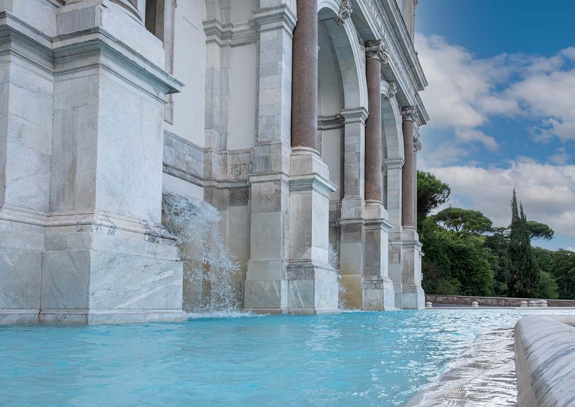 Fontana dell’acqua Paola