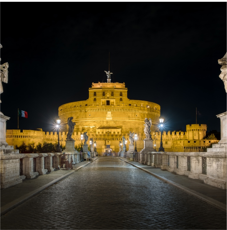 Castel Sant’Angelo di notte