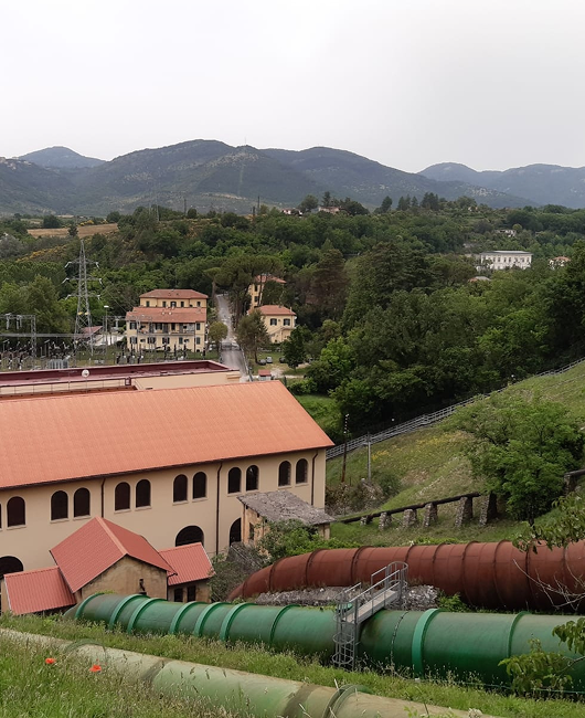 La centrale idroelettrica Alessandro Volta