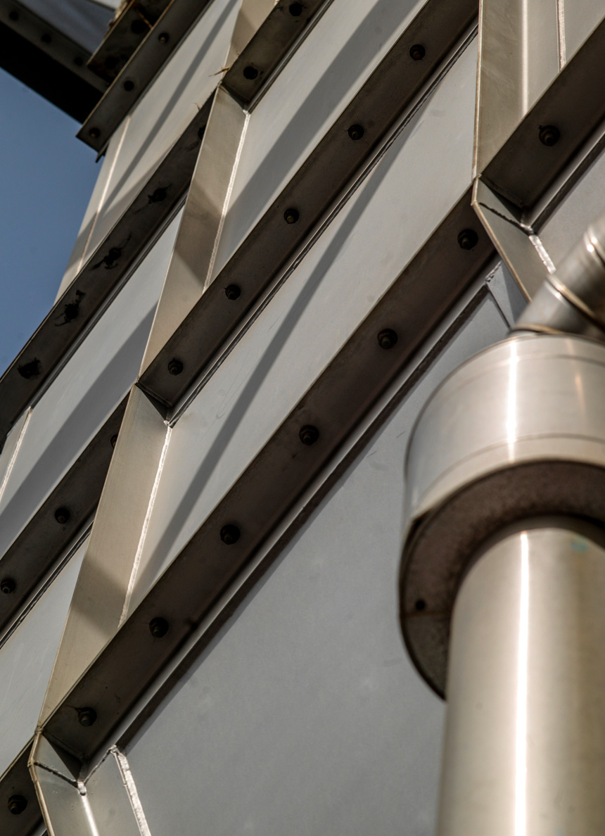 Panoramica esterna della Centrale termoelettrica di Montemartini