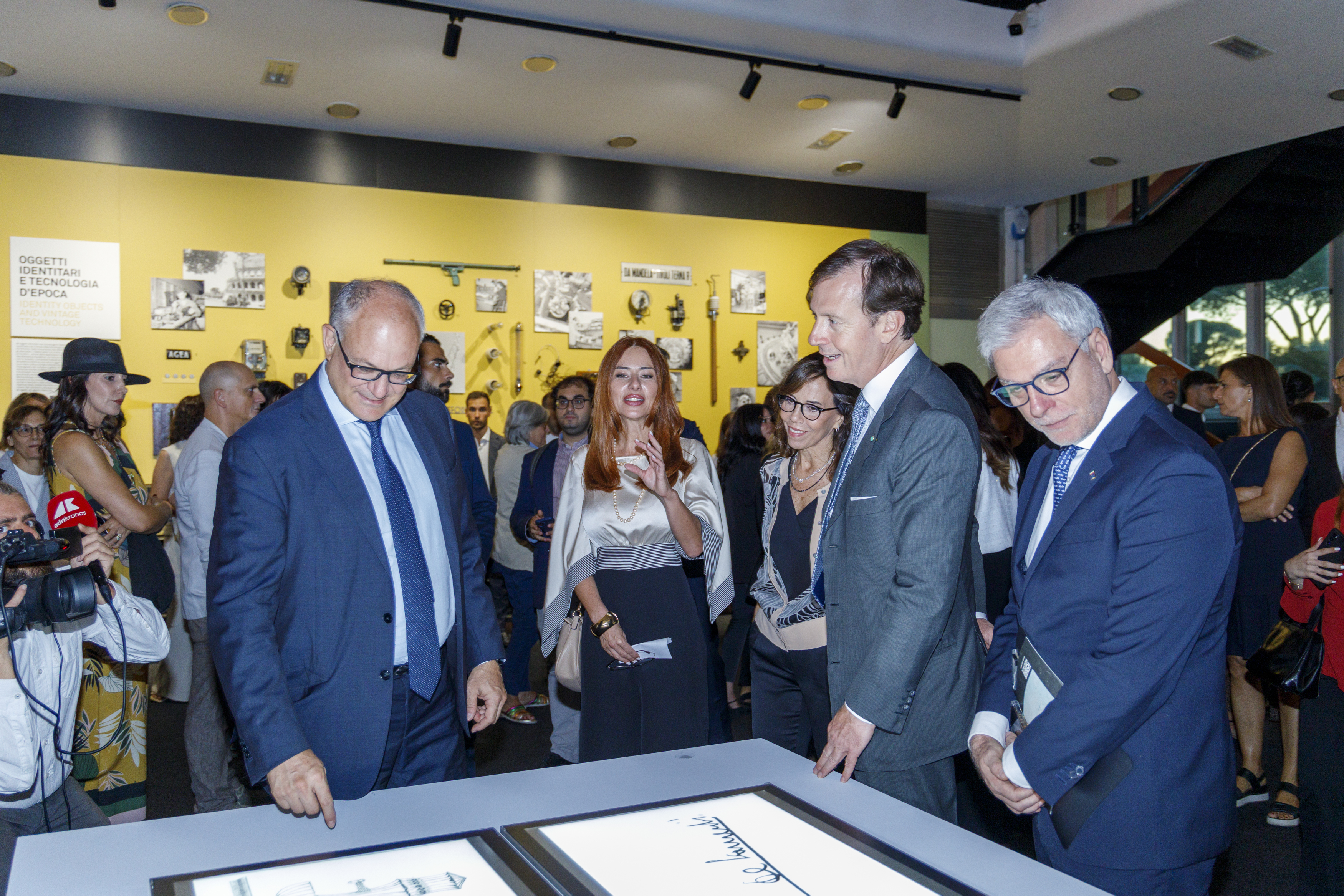 Inaugurazione di Acea Heritage, 10 luglio 2025