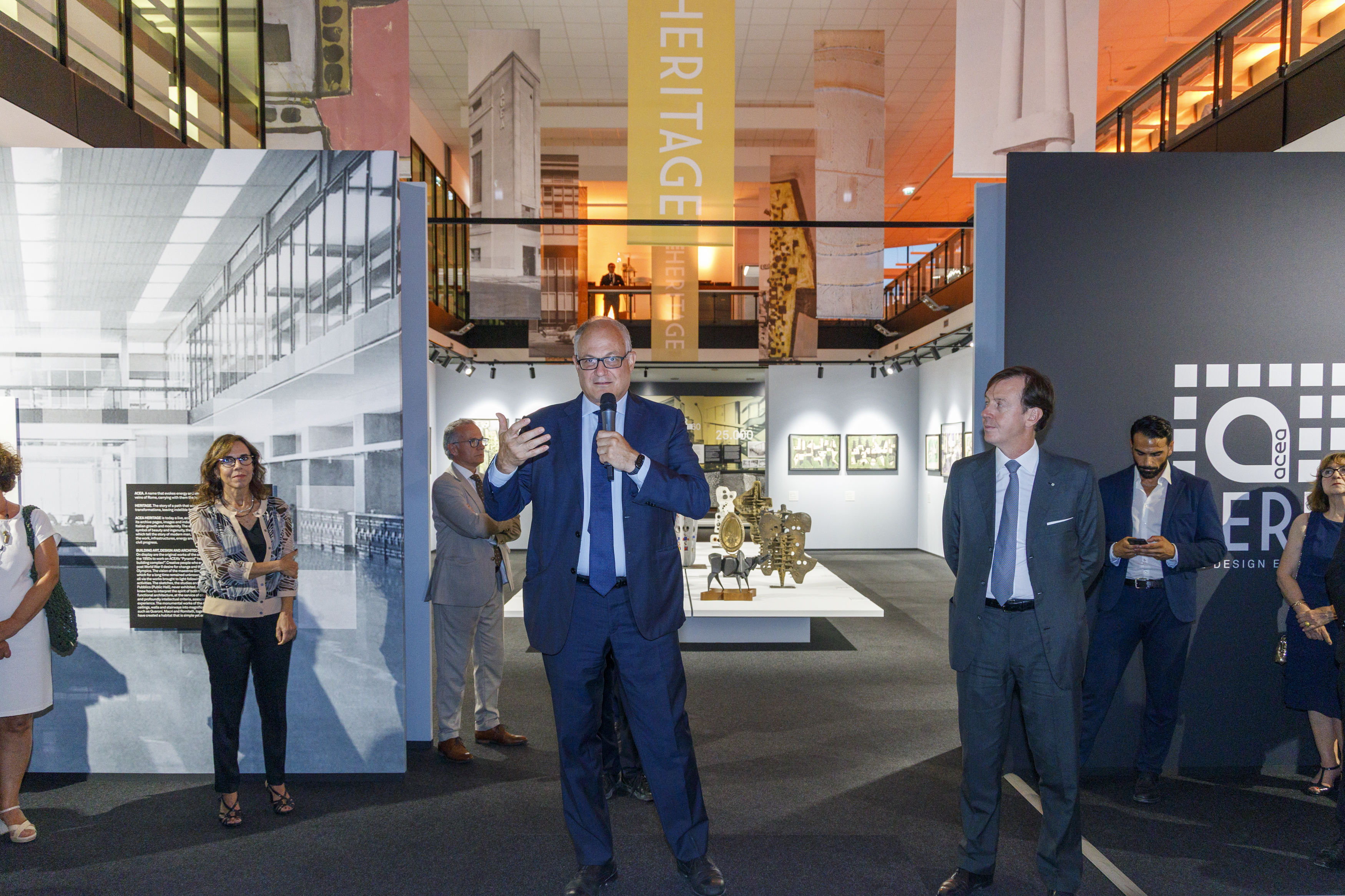 Inaugurazione di Acea Heritage, 10 luglio 2025