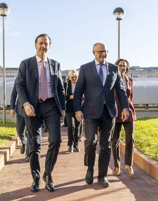 Inaugurazione dell'asilo nido aziendale Acea