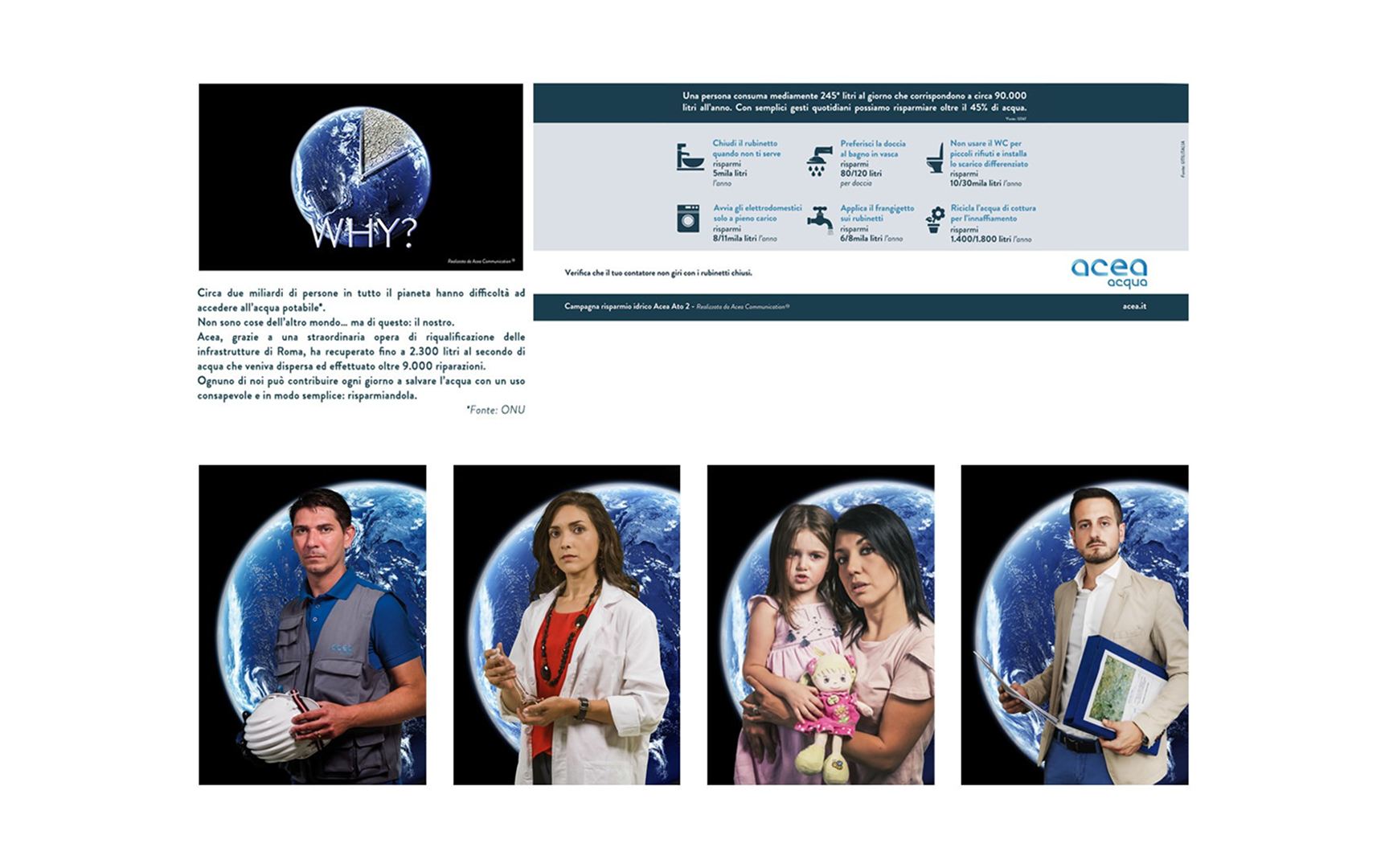 Locandina campagna Insieme per l’acqua