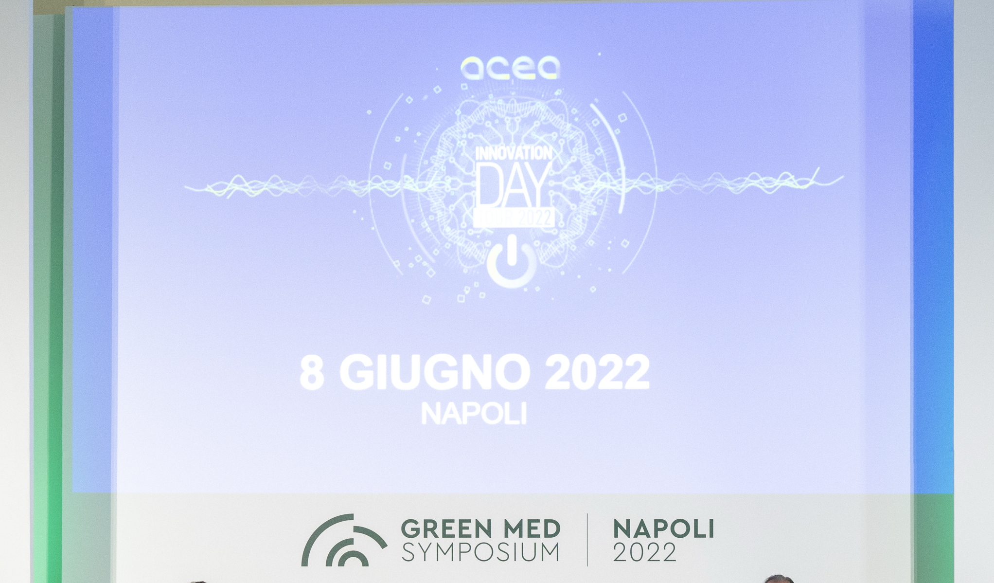 cover of the Naples leg of the innovation tour with ‘8 June 2022 naples’ written on it