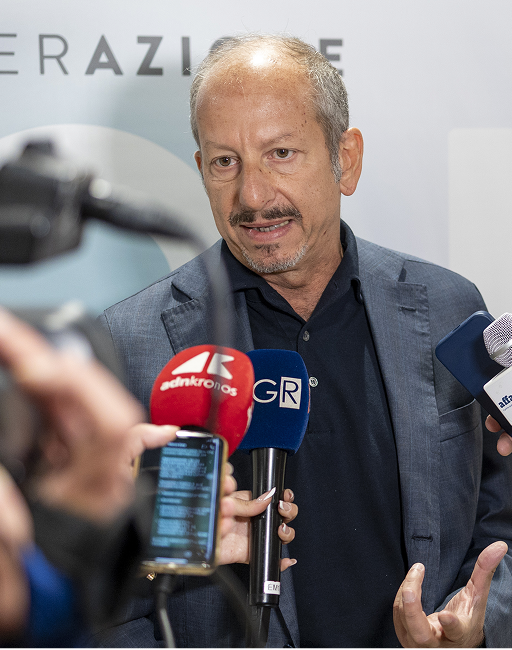 Virman Cusenza, Direttore della comunicazione Acea alla conferenza stampa Festa del Cinema di Roma 2025