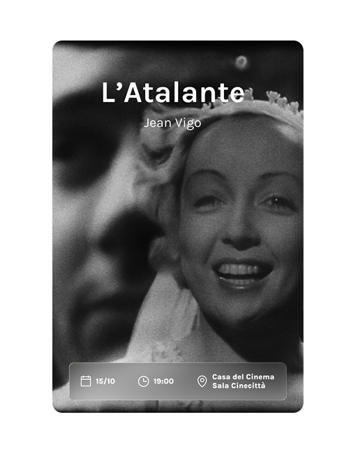 Un frame del film L'Atalante di Jean Vigo