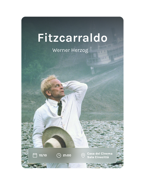 Un frame del film Fitzcarraldo di Werner Herzog