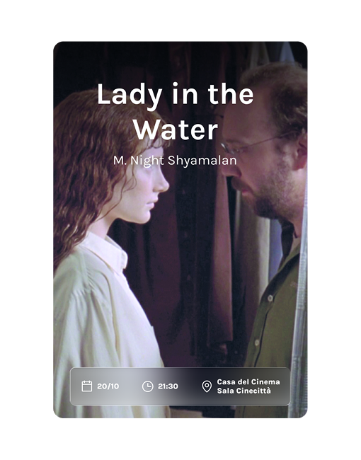 Un frame del film Lady in the Water di M.Night Shyamalan