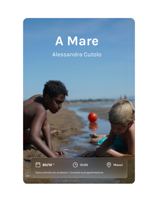 Un frame del film A mare di Alessandra Cutolo