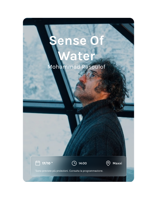 Un frame del film Sense of Water di Mohammad Rasoulof