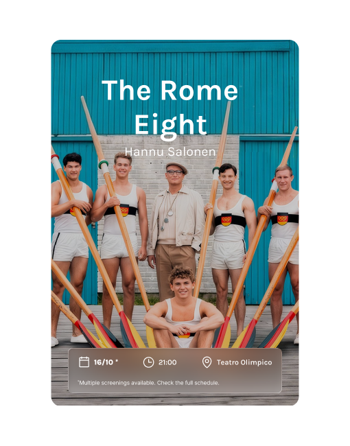 A frame from the movie The Rome Eight by Hannu Salonen
