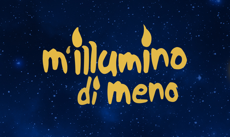 Logo dell'evento m'illumino di meno