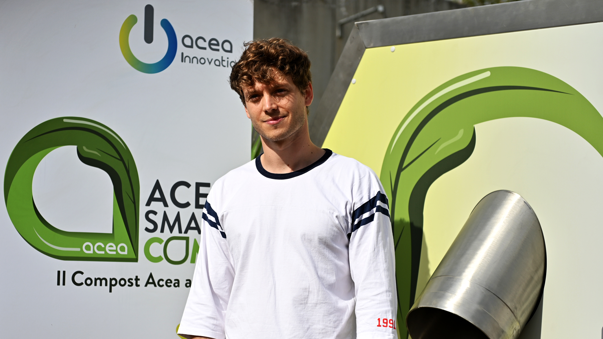 foto di un giovane partecipante all'evento