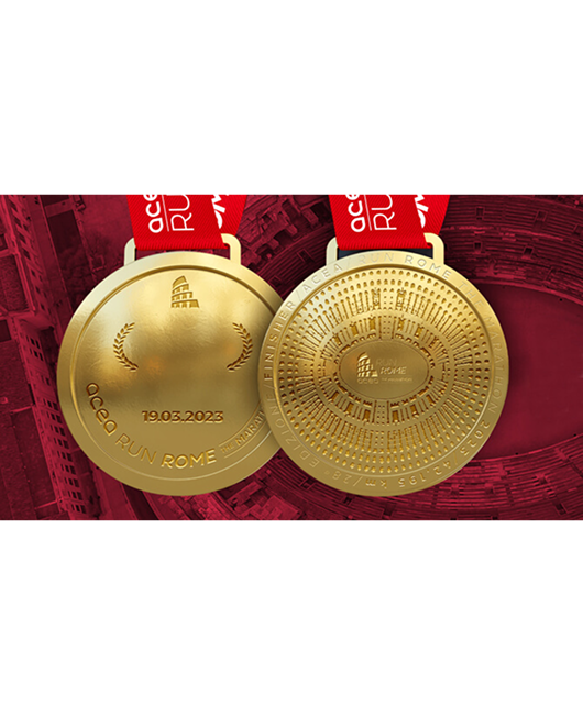 Medaglia fronte retro dell'edizione 2023