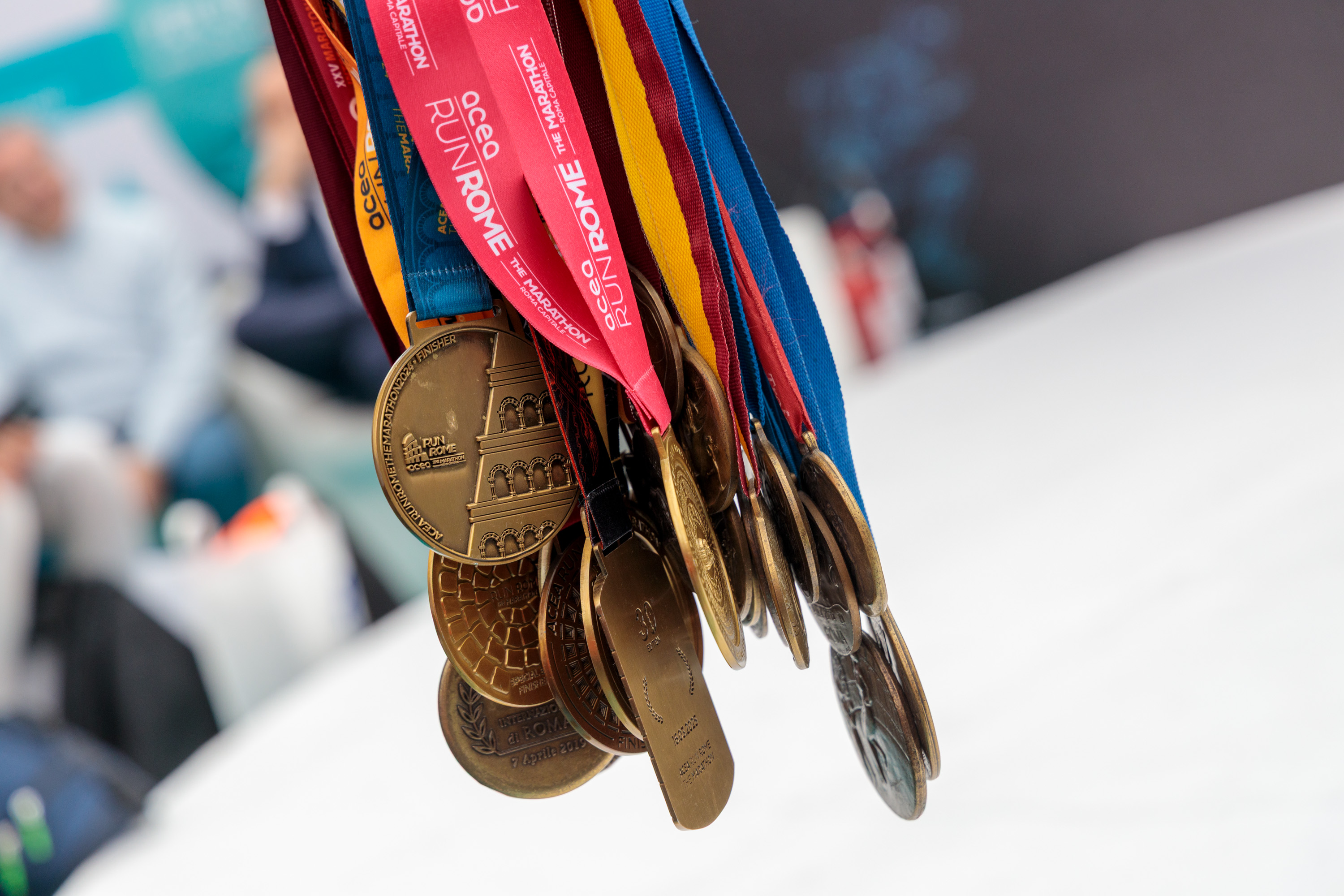 Medals of the 2026 edition of the Acea Run Rome the Marathon