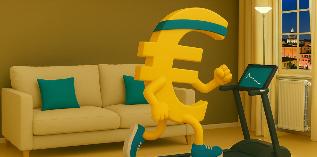 Euro che corre