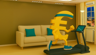 Euro che corre